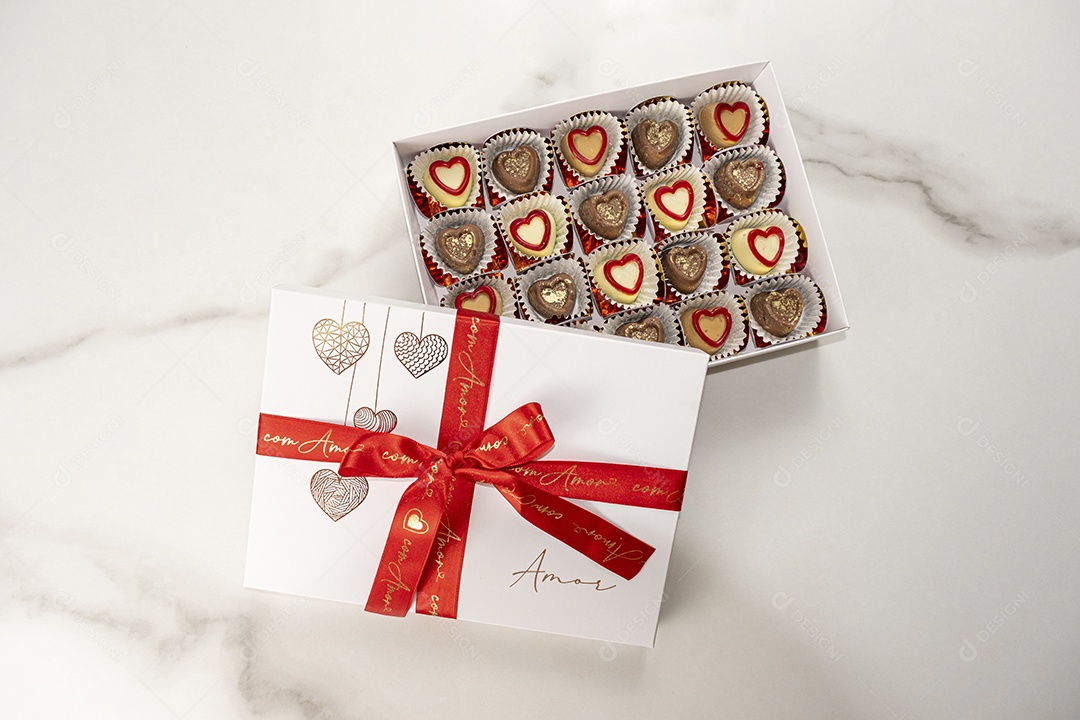 Caixa de chocolates sortidos