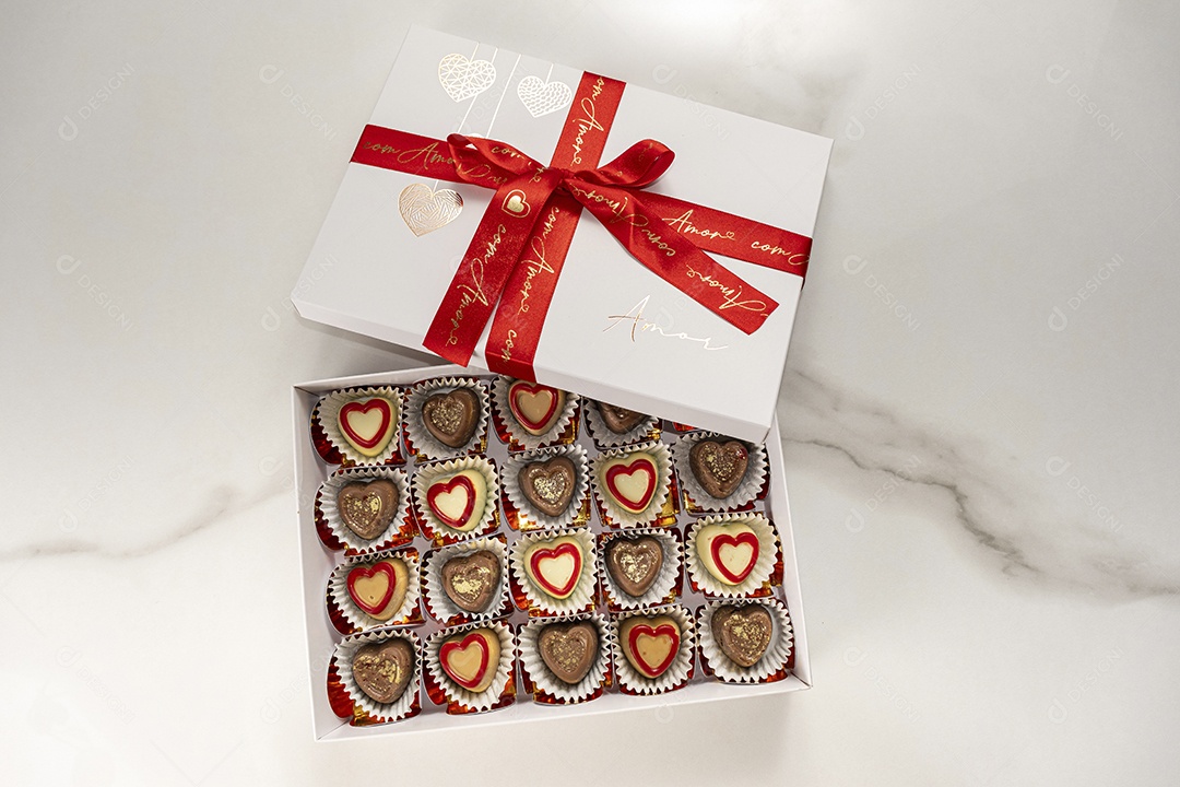 Caixa de chocolates sortidos