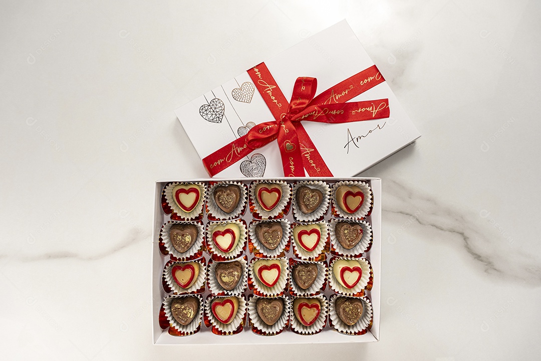 Caixa de chocolates sortidos