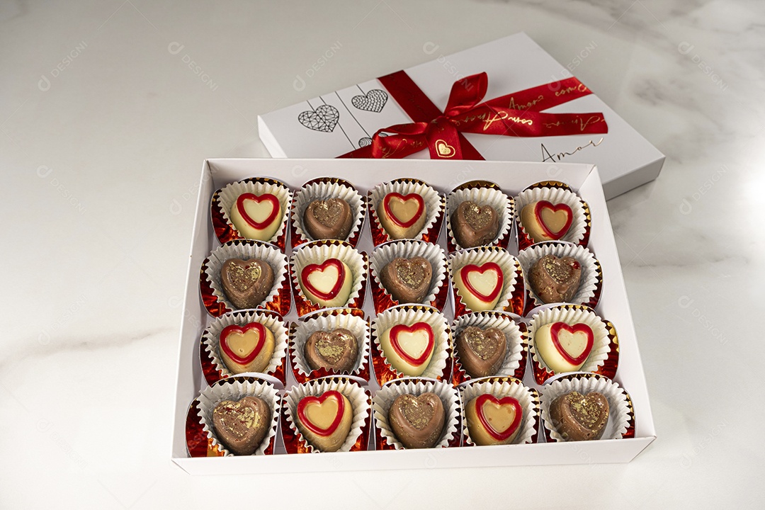 Caixa de chocolates sortidos