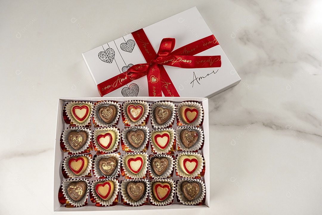 Caixa de chocolates sortidos