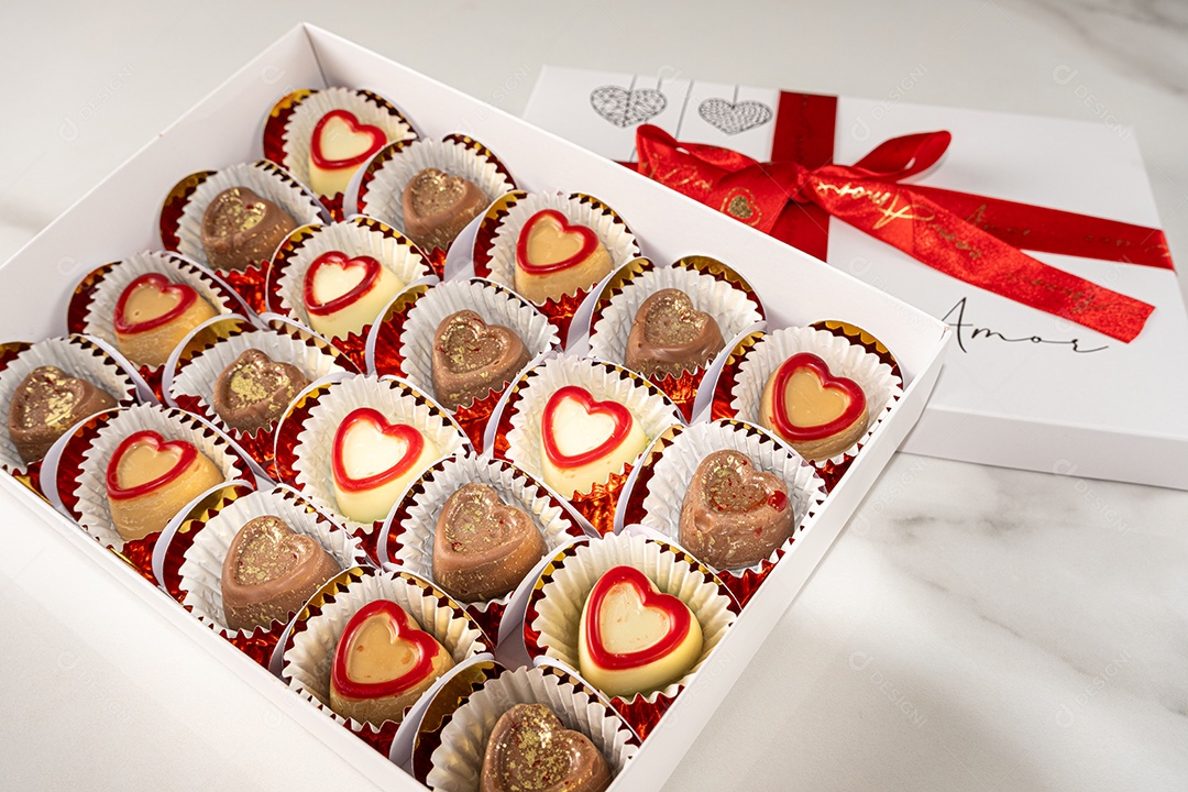 Caixa de chocolates sortidos