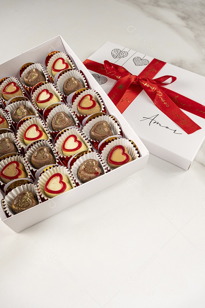 Caixa de chocolates sortidos