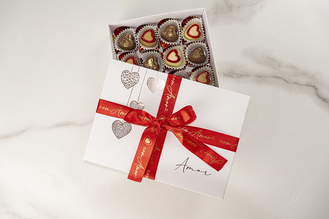 Caixa de chocolate sortidos