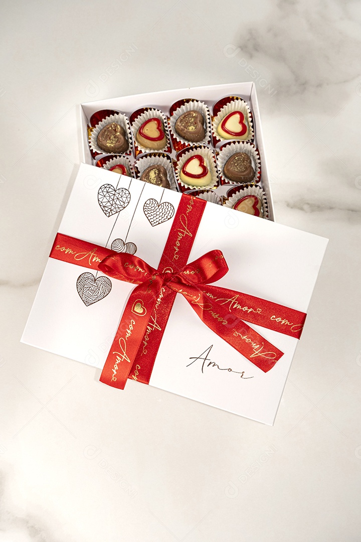 Caixa de chocolates sortidos