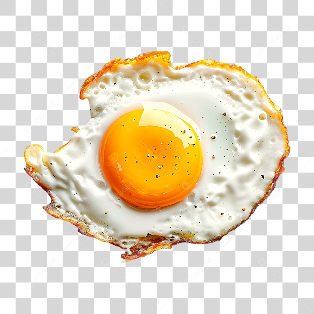 Ovo Frito PNG Transparente