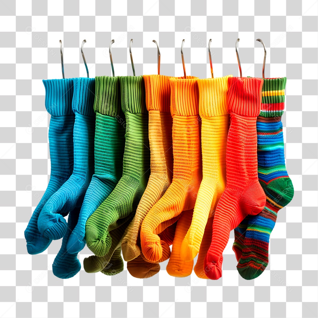 Conjunto de Meias PNG Transparente