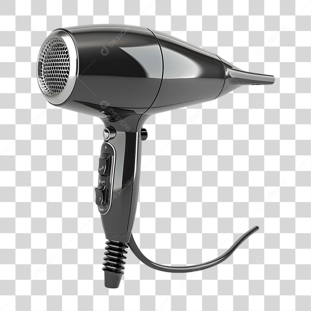 Secador de Cabelo PNG Transparente