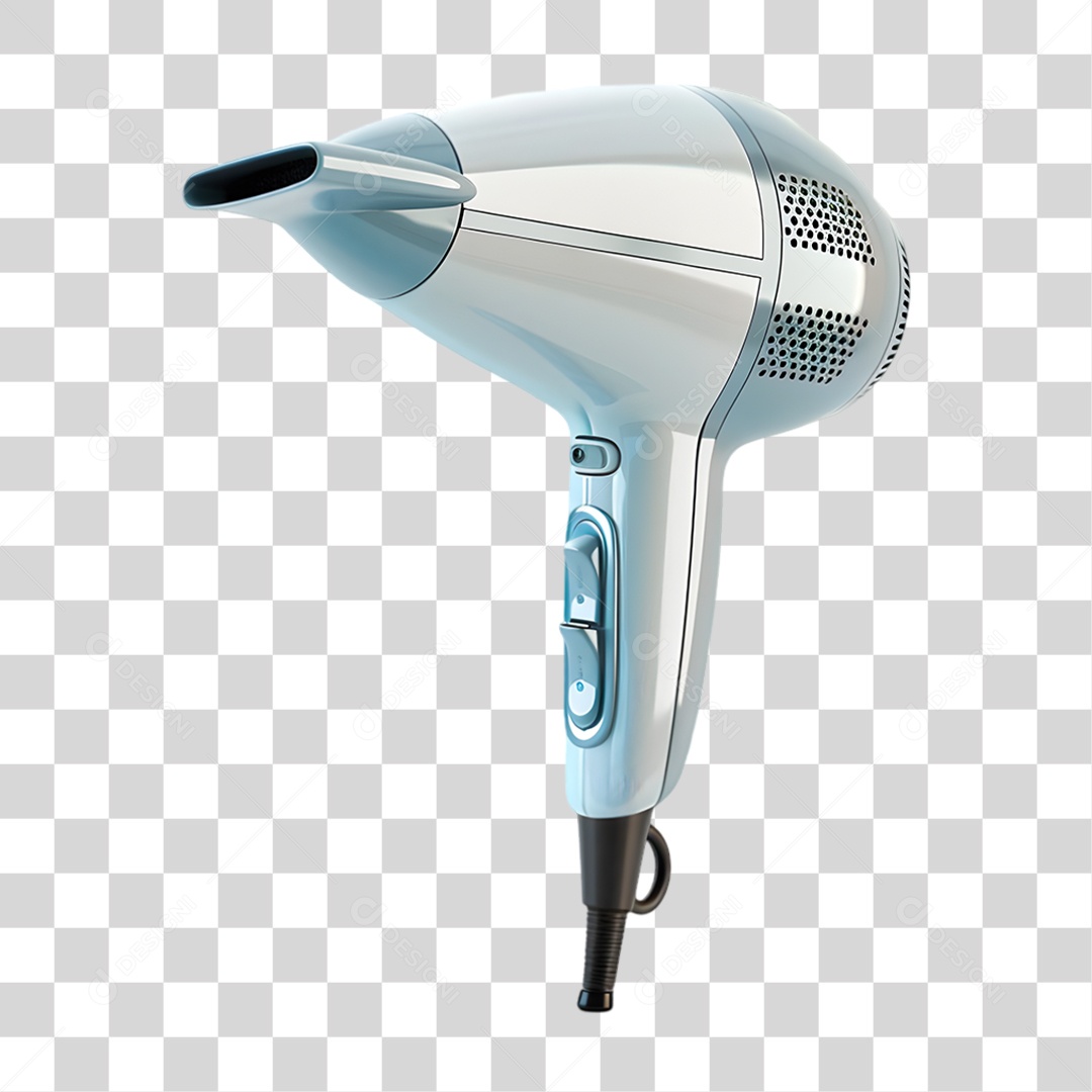 Secador de Cabelo PNG Transparente