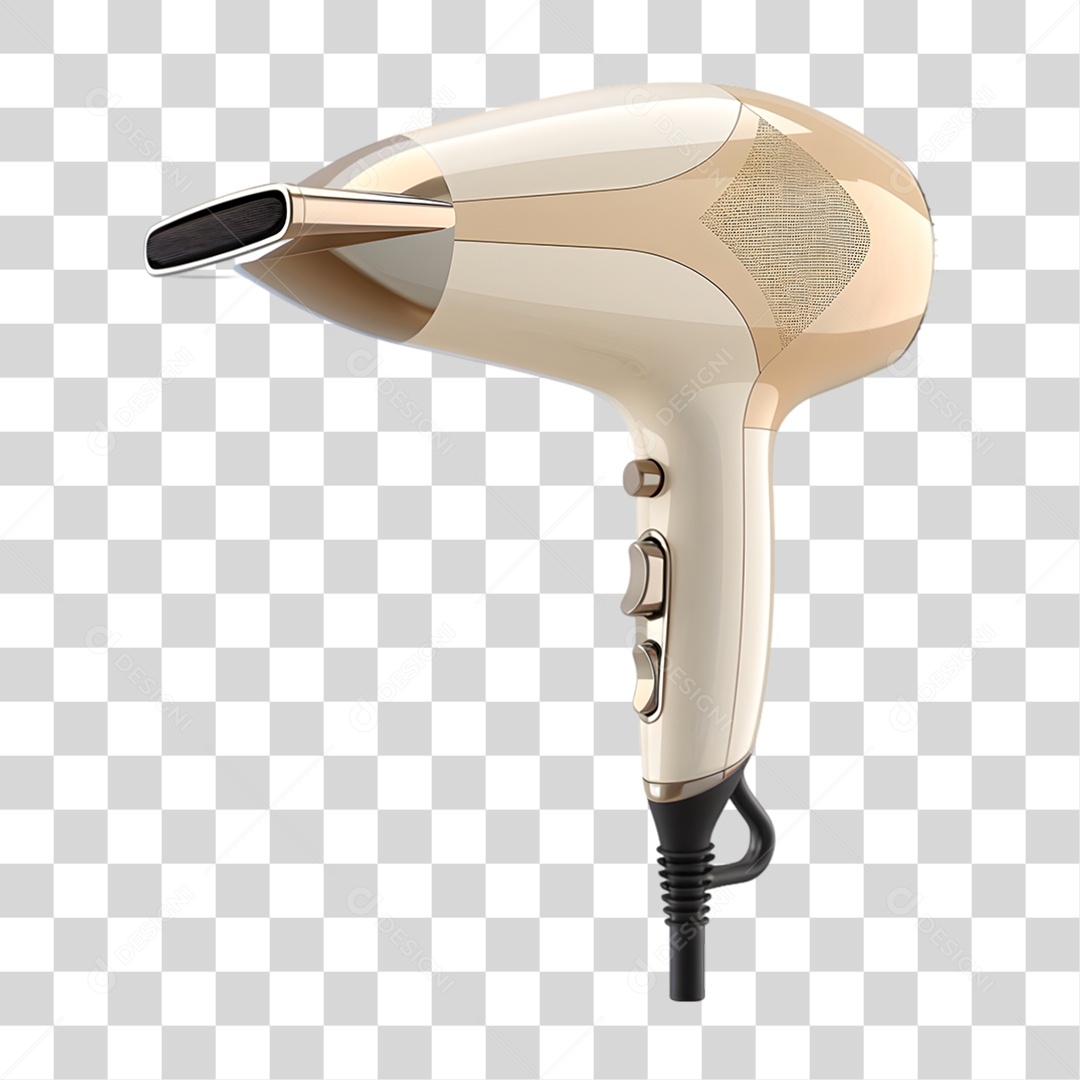 Secador de Cabelo PNG Transparente