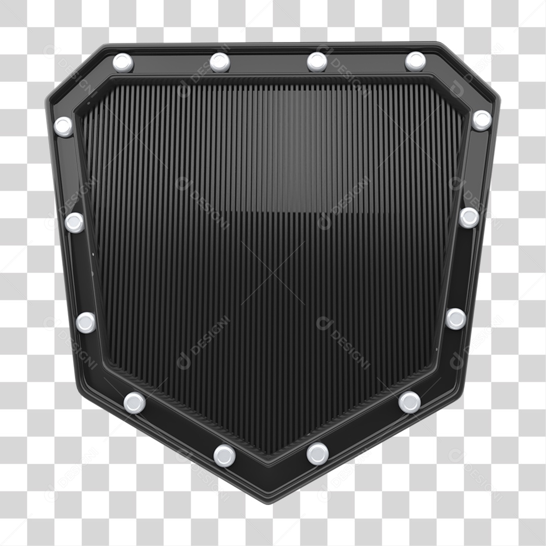 Placa Escudo PNG Transparente