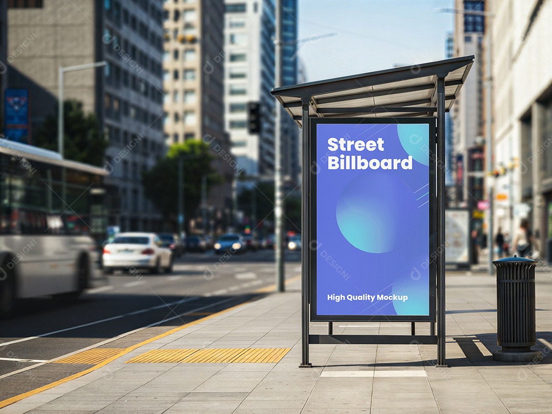 Mockup Anúncio Publicitário PSD Editável