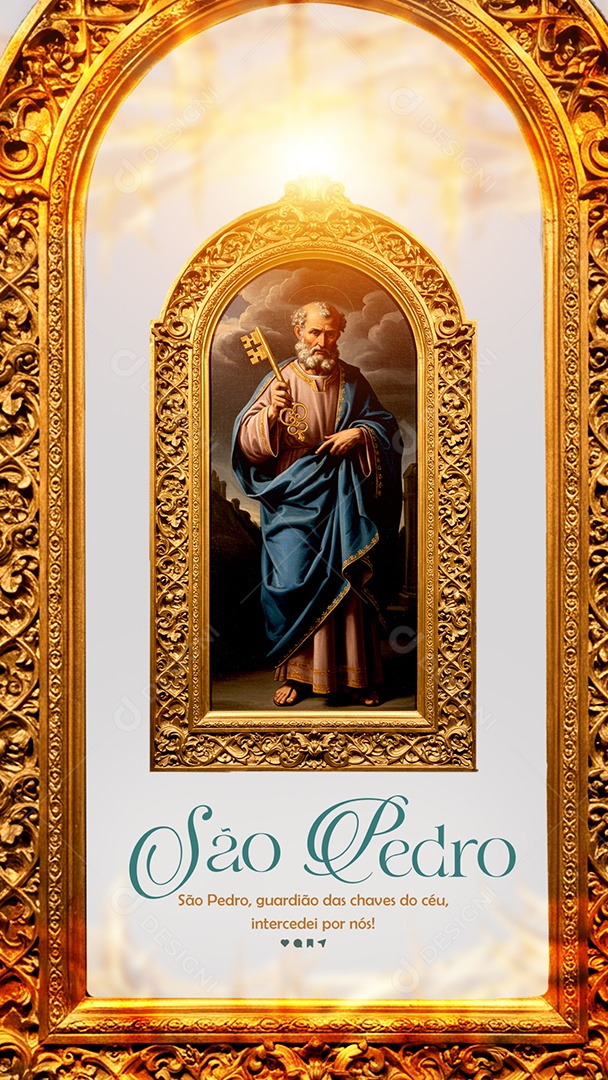 Story Dia de São Pedro 29 De Junho Social Media PSD Editável