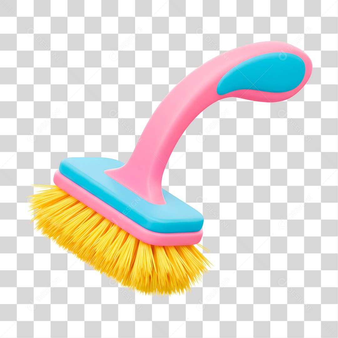 Escova de Limpeza PNG Transparente