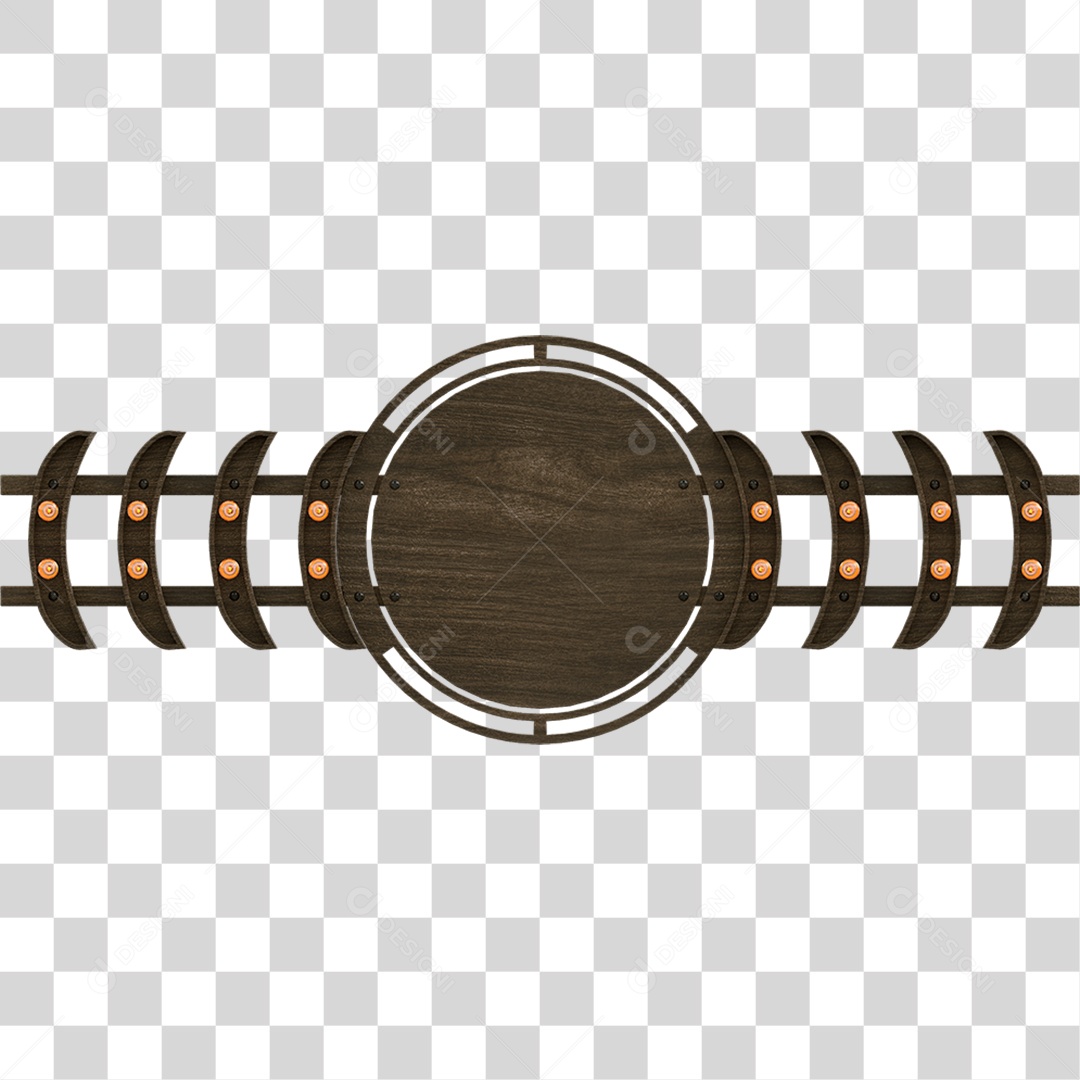 Painel de Madeira PNG Transparente