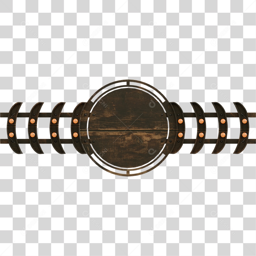 Painel de Madeira PNG Transparente