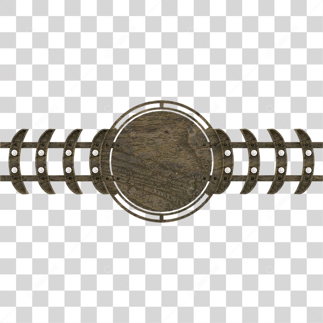 Painel de Madeira PNG Transparente