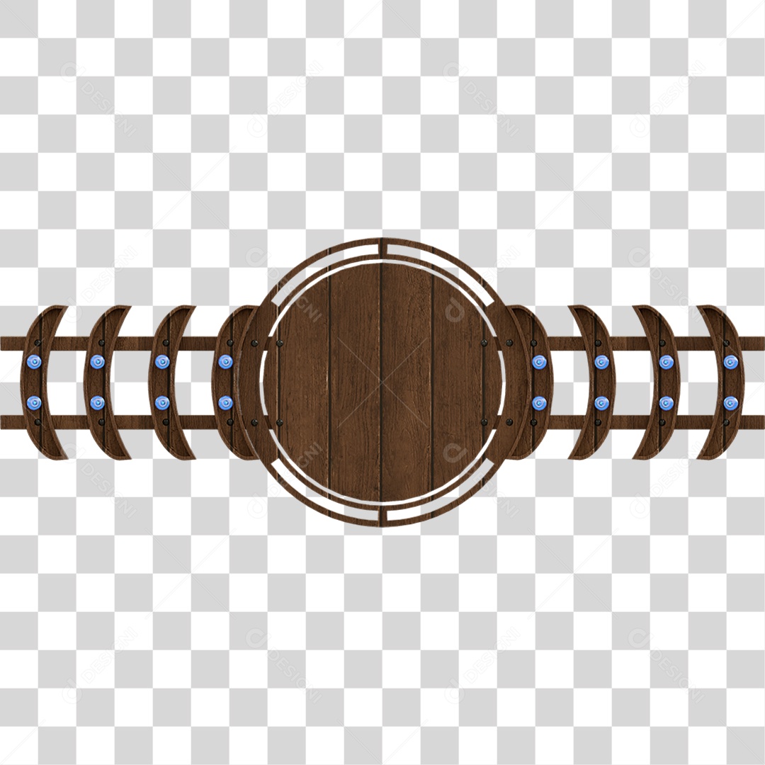 Painel de Madeira PNG Transparente