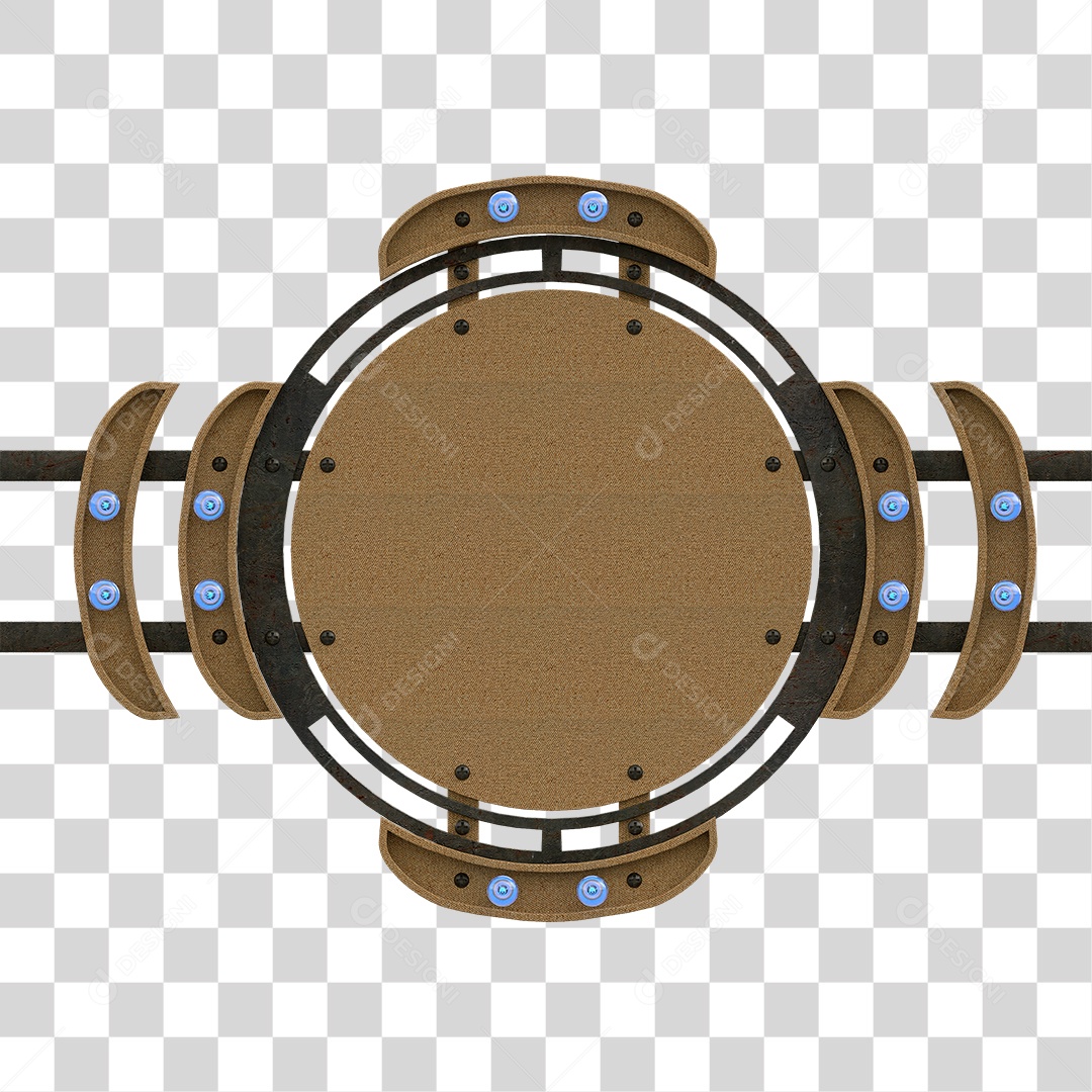 Painel de Madeira PNG Transparente