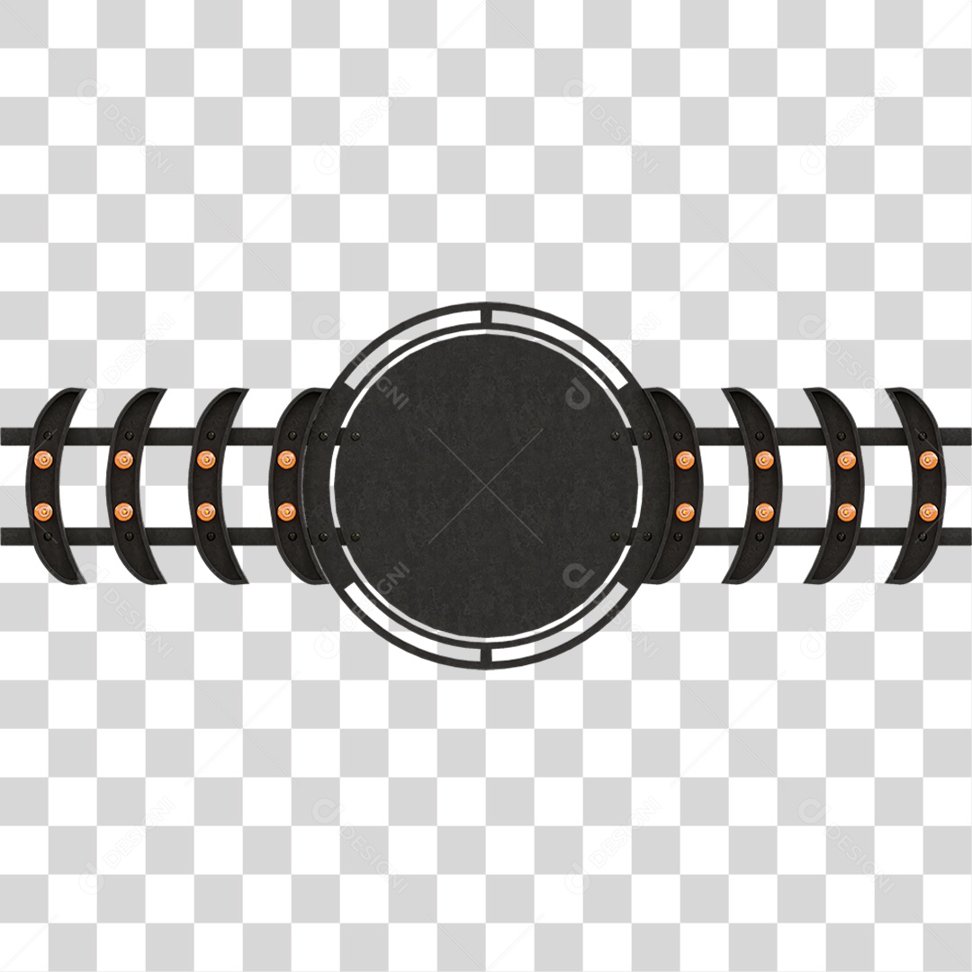 Painel de Metal PNG Transparente