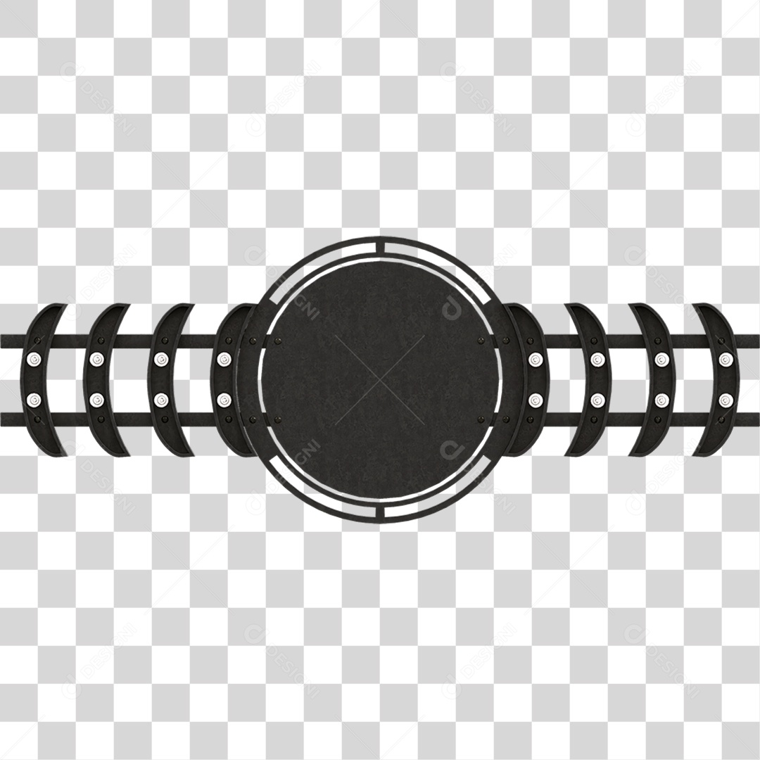 Painel de Metal PNG Transparente