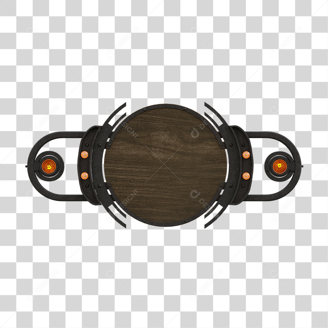 Painel de Madeira PNG Transparente