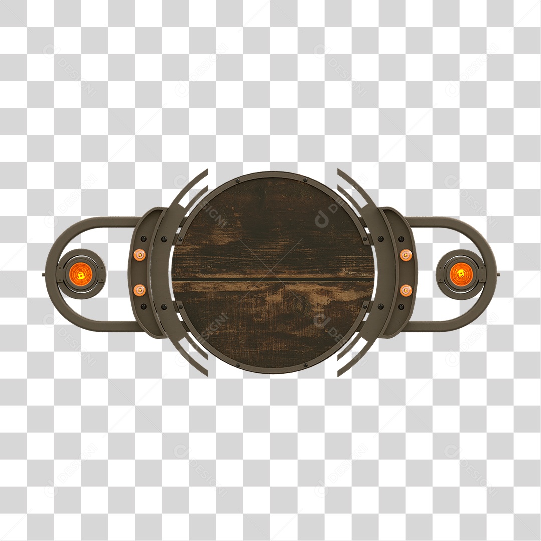 Painel de Madeira PNG Transparente