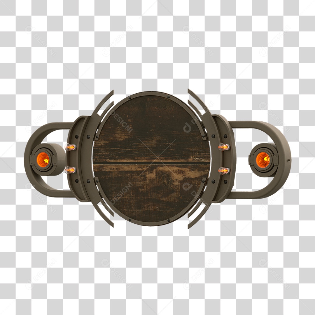 Painel de Madeira PNG Transparente