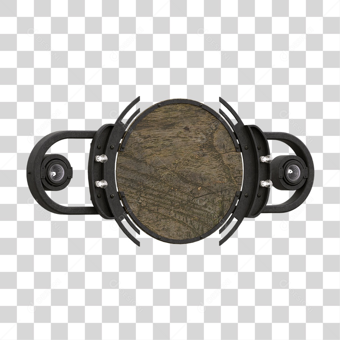 Painel de Madeira PNG Transparente