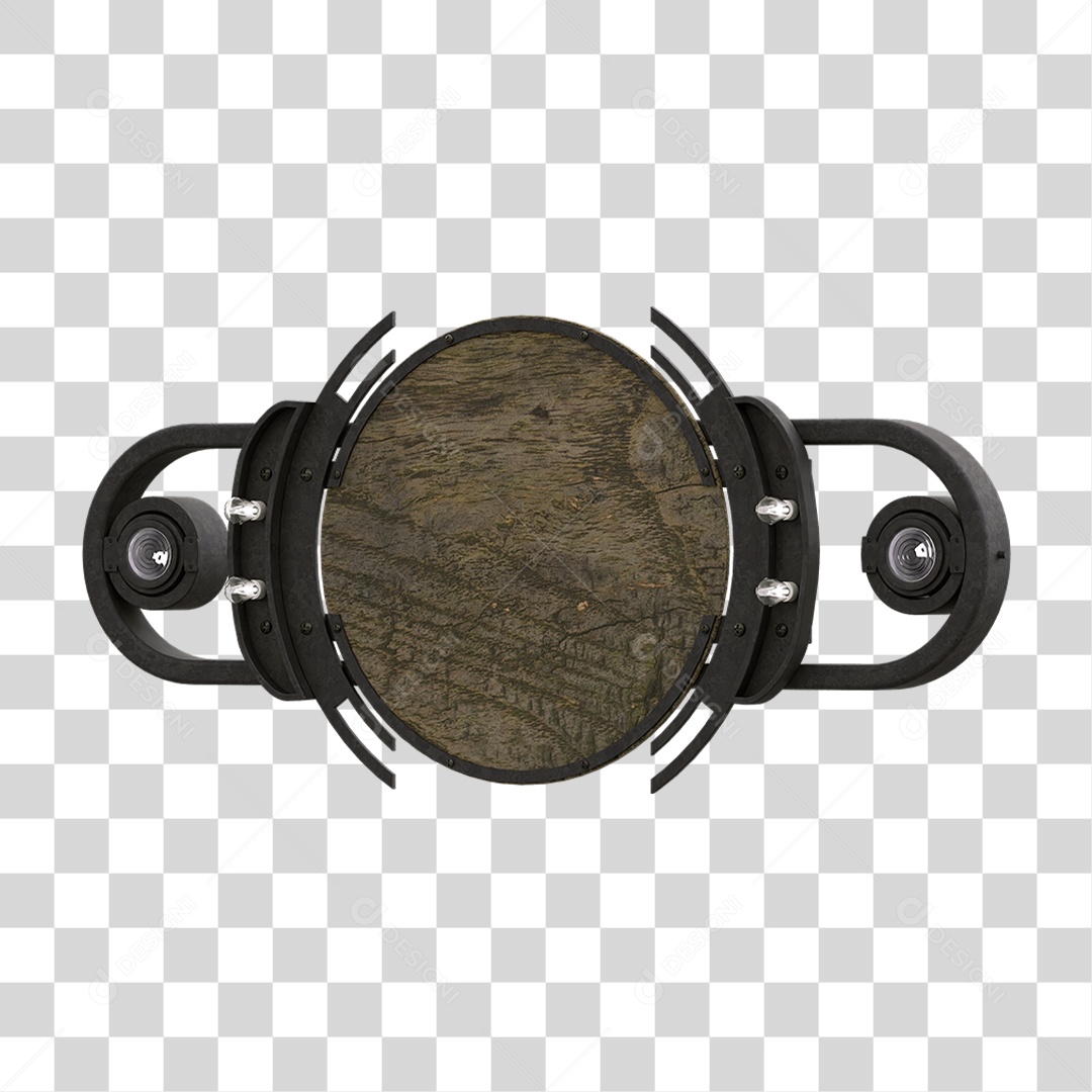 Painel de Madeira PNG Transparente