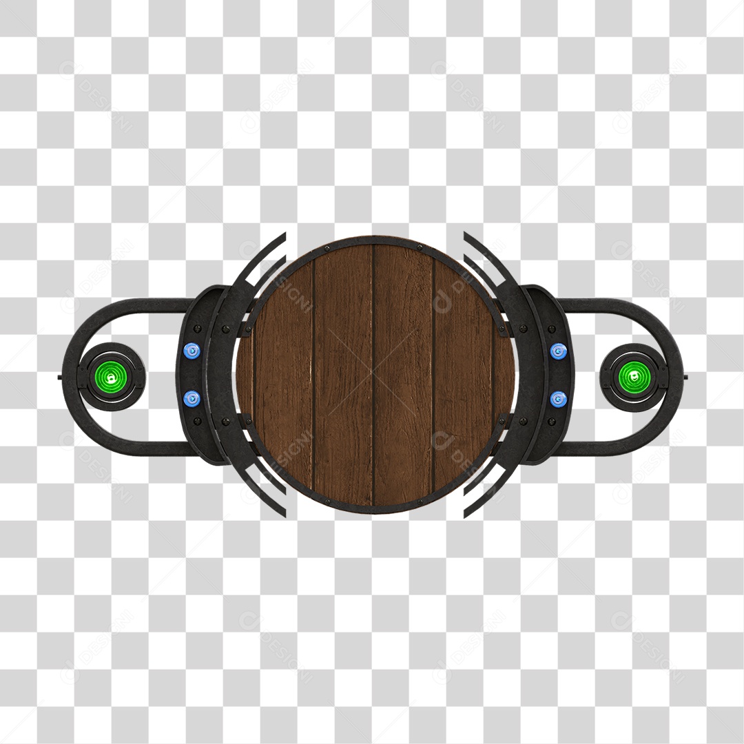 Painel de Madeira PNG Transparente