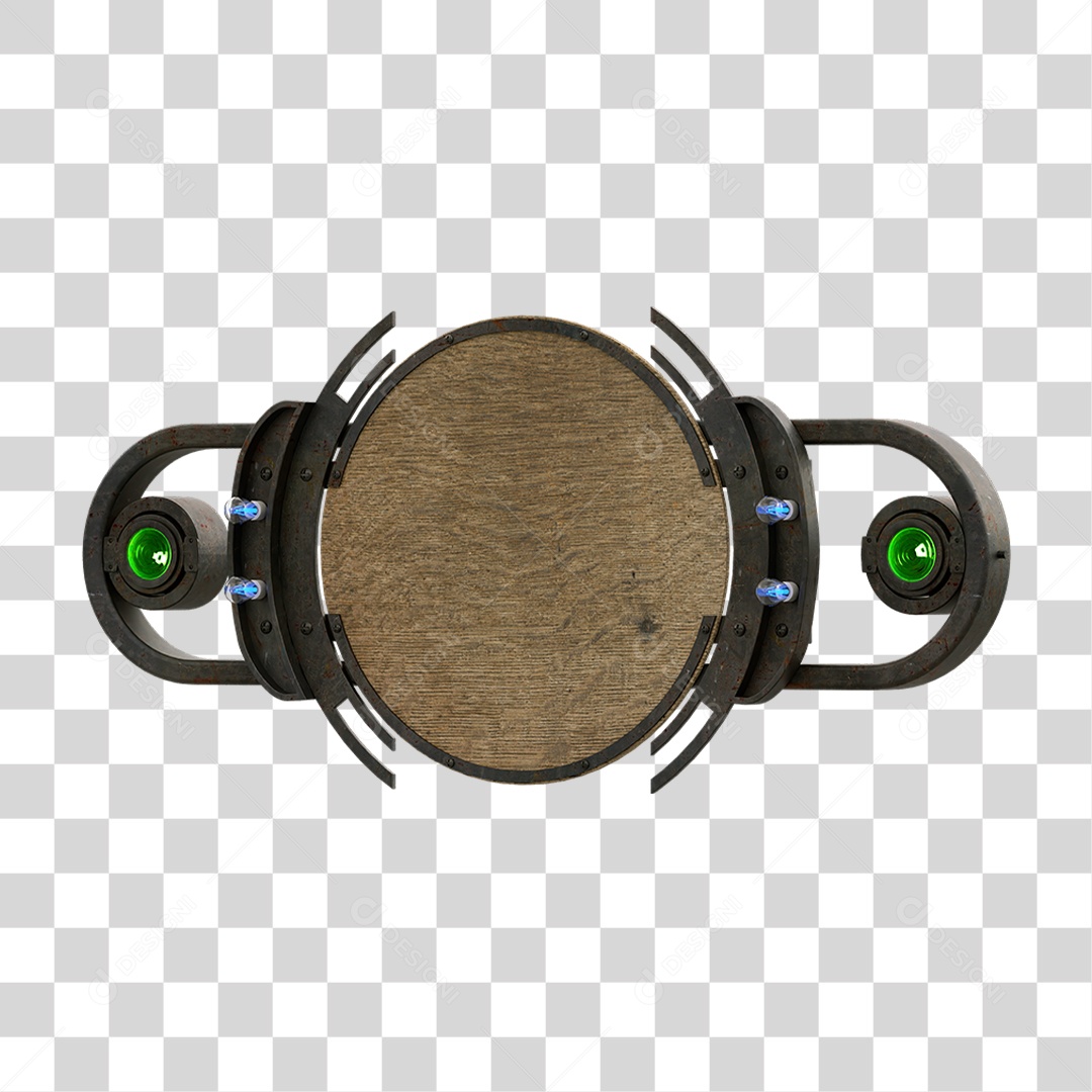 Painel de Madeira PNG Transparente