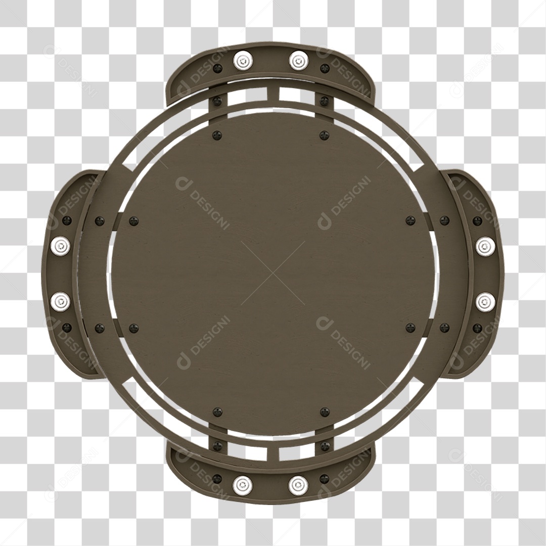 Painel de Metal com Led PNG Transparente