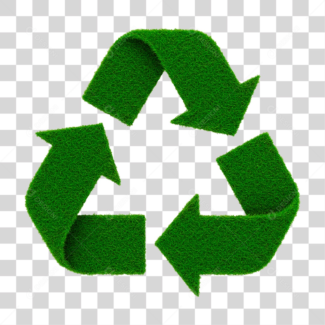 Símbolo de Reciclagem PNG Transparente