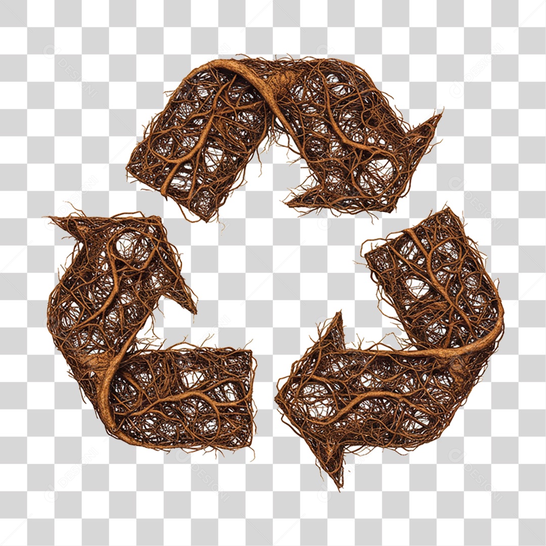 Símbolo de Reciclagem PNG Transparente