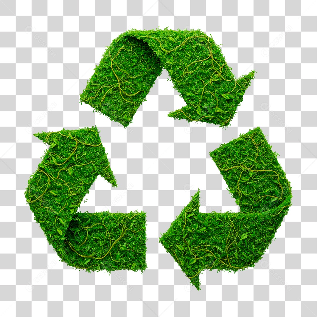 Símbolo de Reciclagem PNG Transparente