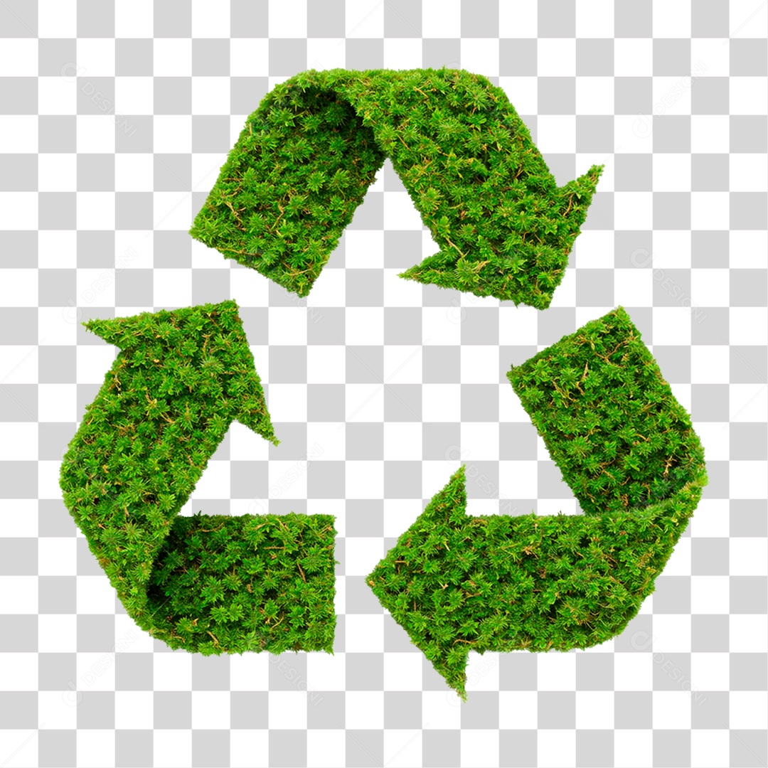 Símbolo de Reciclagem PNG Transparente