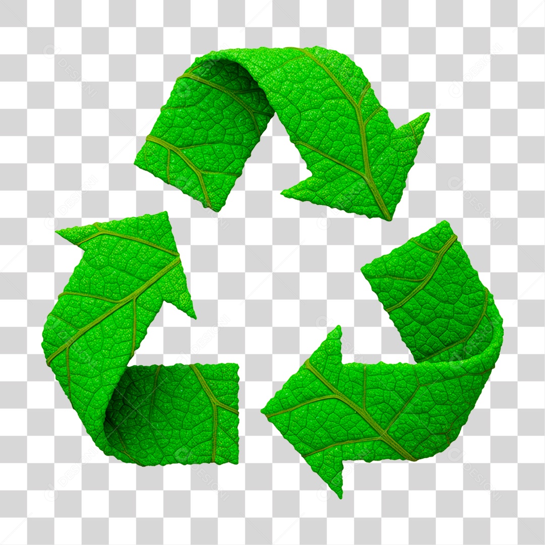 Símbolo de Reciclagem PNG Transparente