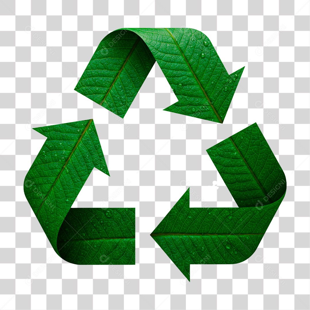 Símbolo de Reciclagem PNG Transparente
