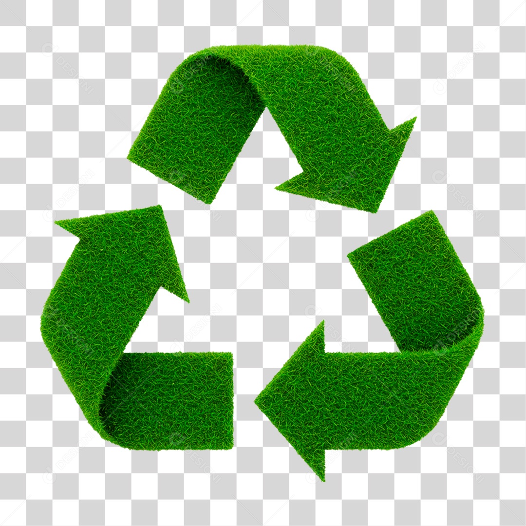 Símbolo de Reciclagem PNG Transparente