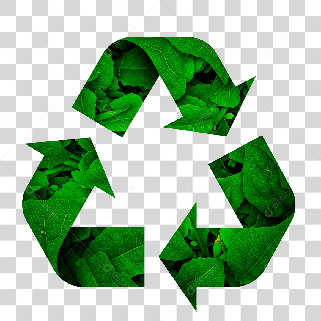Símbolo de Reciclagem PNG Transparente