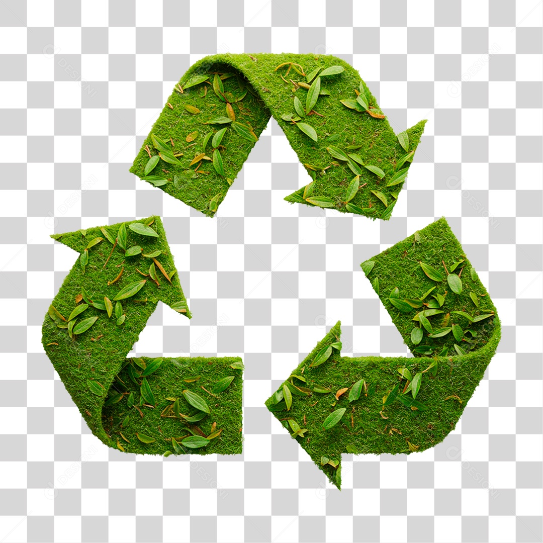 Símbolo de Reciclagem PNG Transparente
