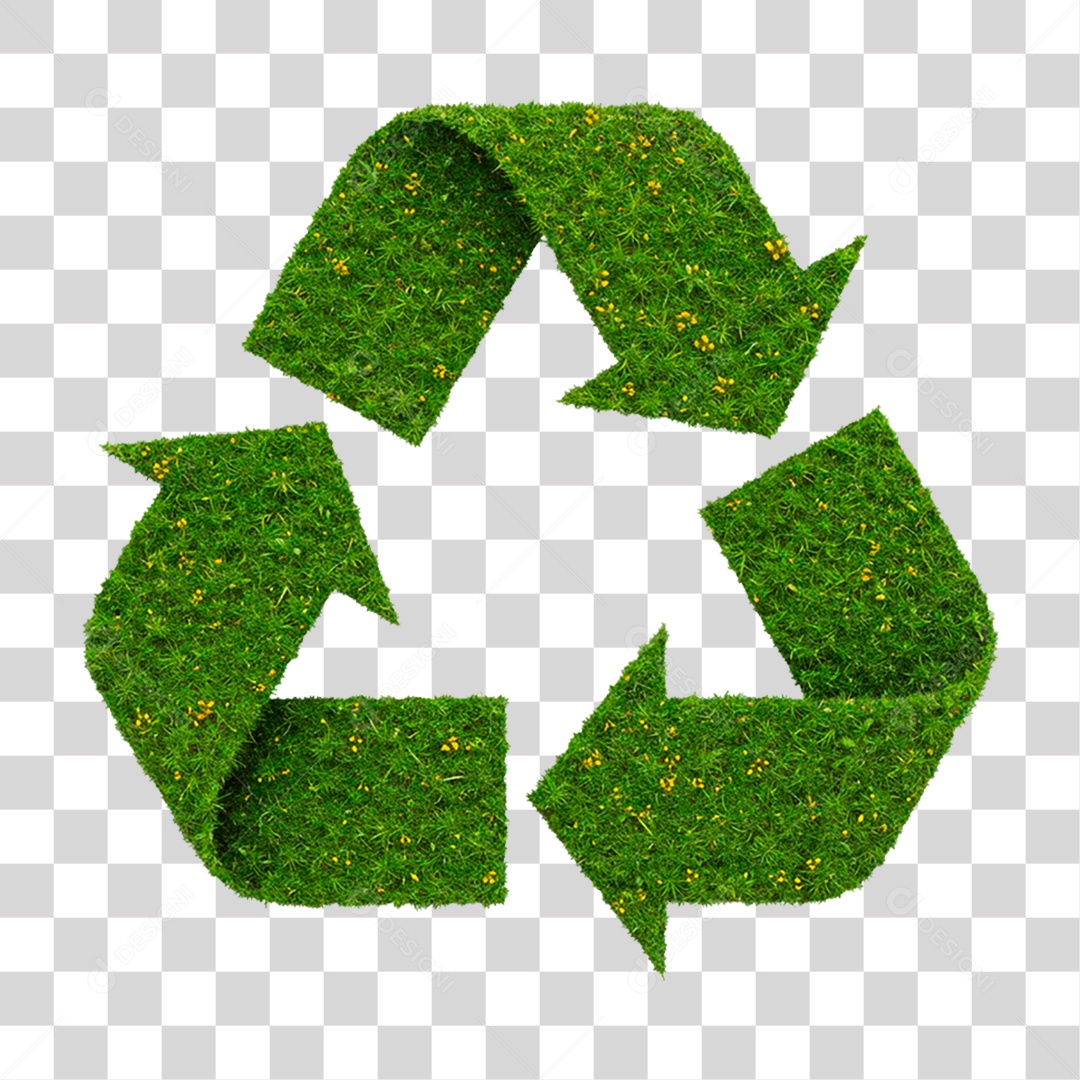 Símbolo de Reciclagem PNG Transparente