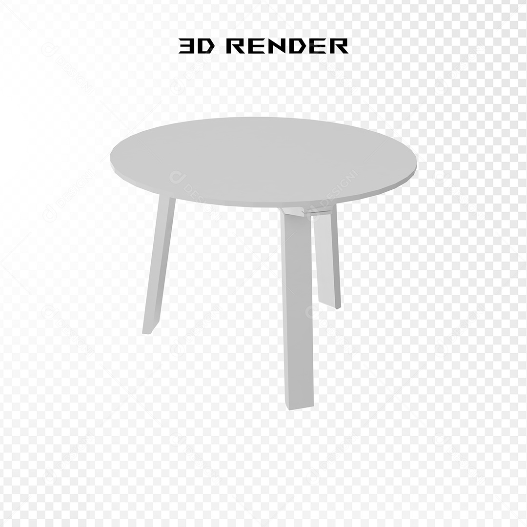 Mesa 3D Elemento para Composição PSD