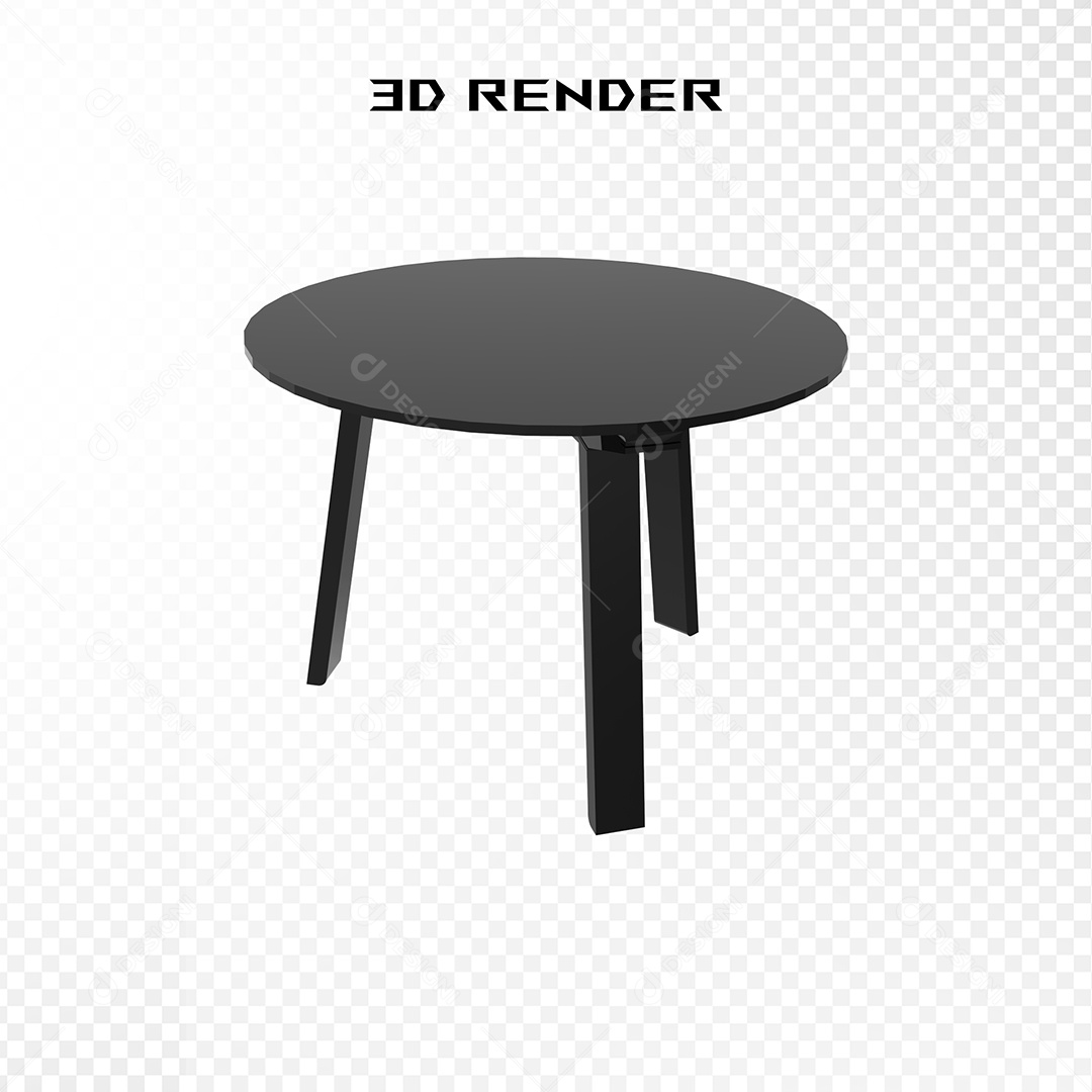 Mesa 3D Elemento para Composição PSD