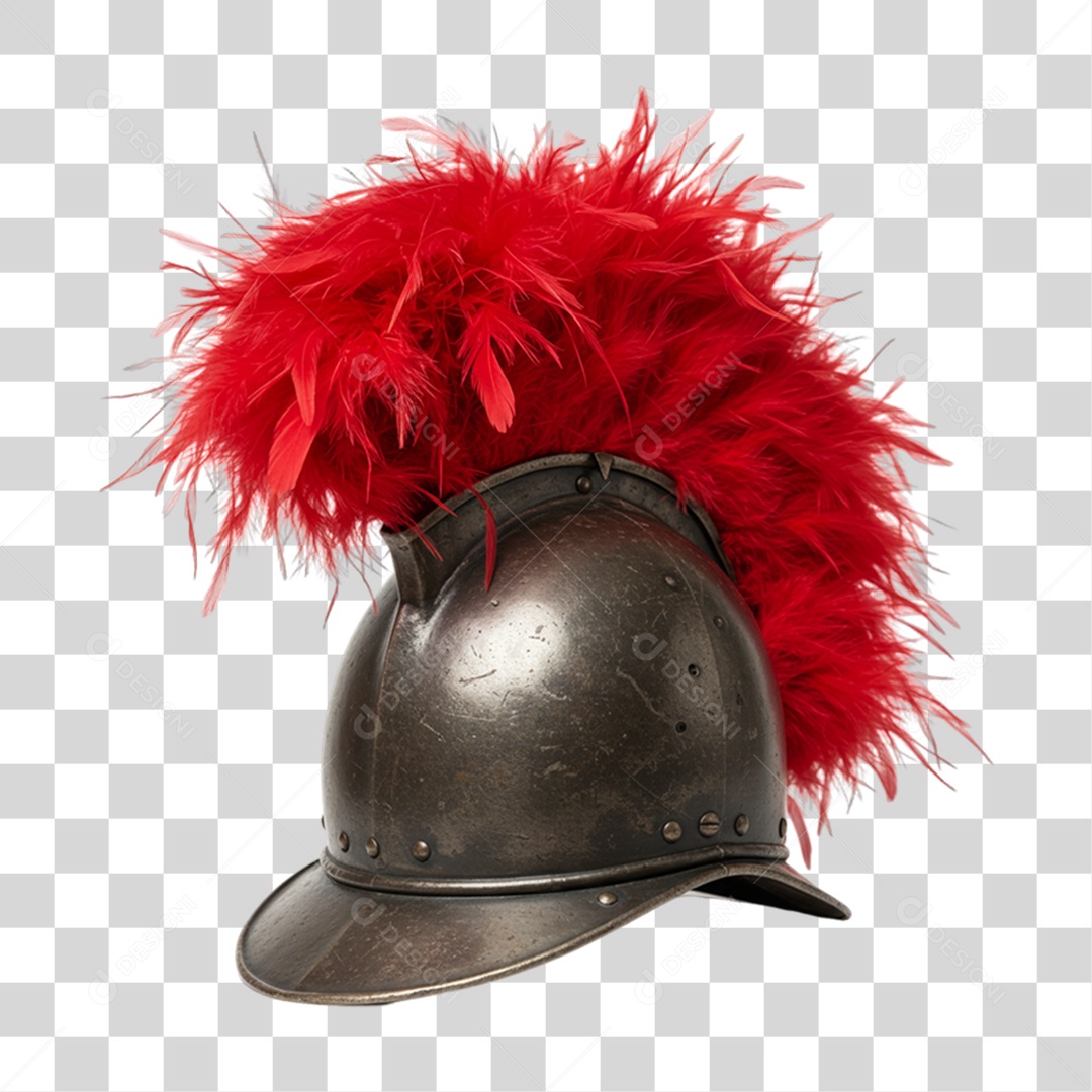 Elemento 3D Objetos Históricos 7 de Setembro Capacete PNG Transparente