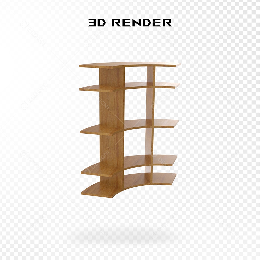 Armario 3D Elemento para Composição PSD