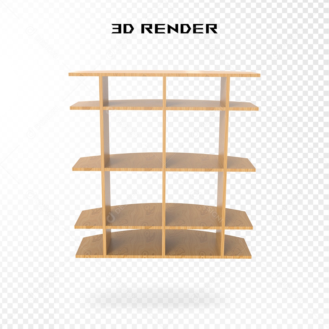 Armario 3D Elemento para Composição PSD
