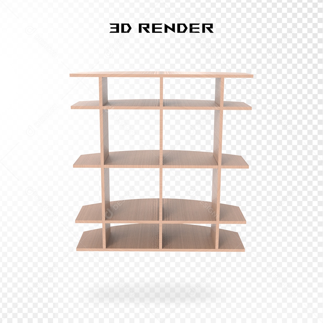 Armario 3D Elemento para Composição PSD