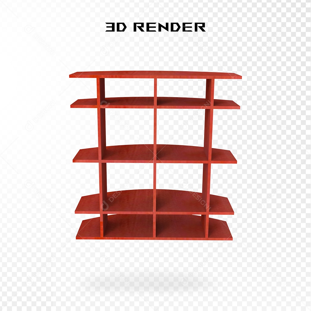 Armario 3D Elemento para Composição PSD